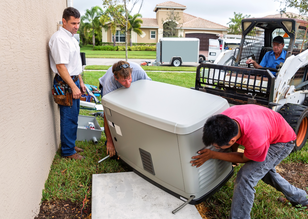 Whole House Generator Installation